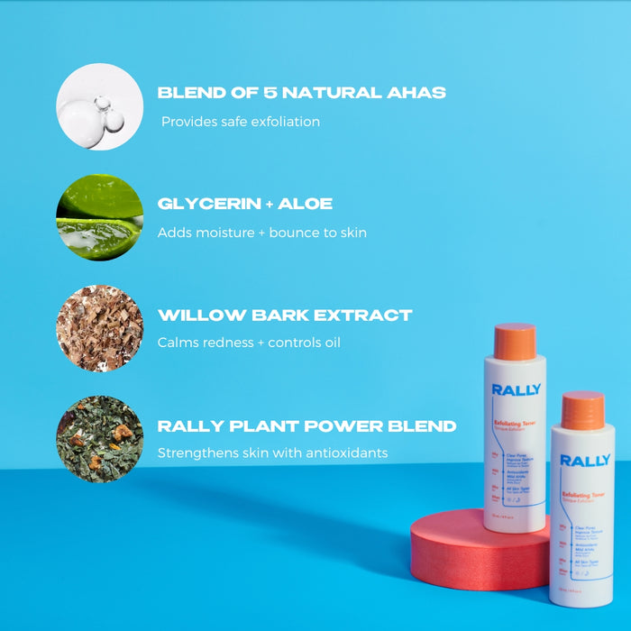 EXFOLIATING TONER
